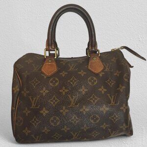 Louis Vuitton Monogram Speedy 25 Hand Bag Authentic - SD1905